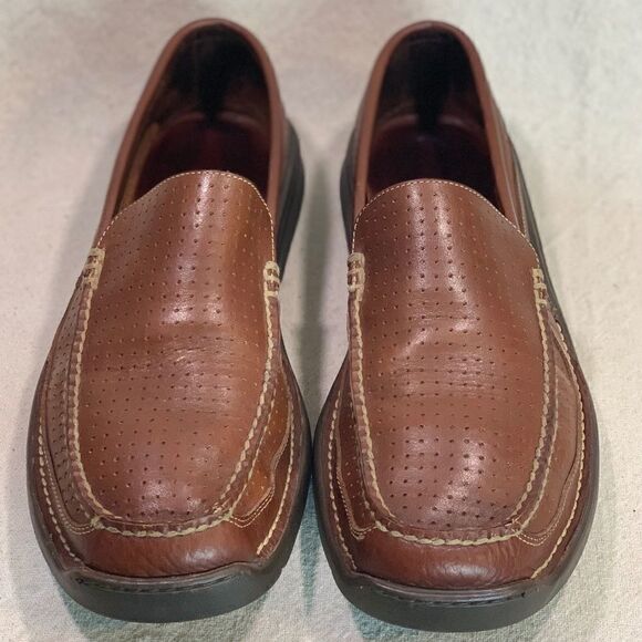 H.S. Trask Moc Toe Loafers Mens Size 11M - Picture 2 of 16
